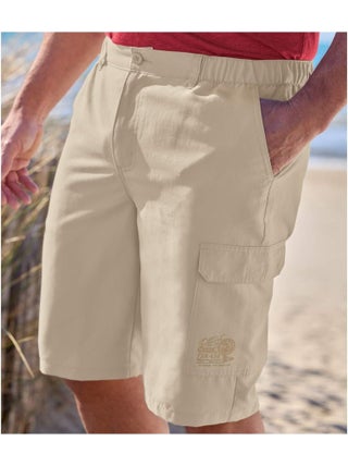 Bermuda Microfibre Cargo Outdoor   - ATLAS FOR MEN