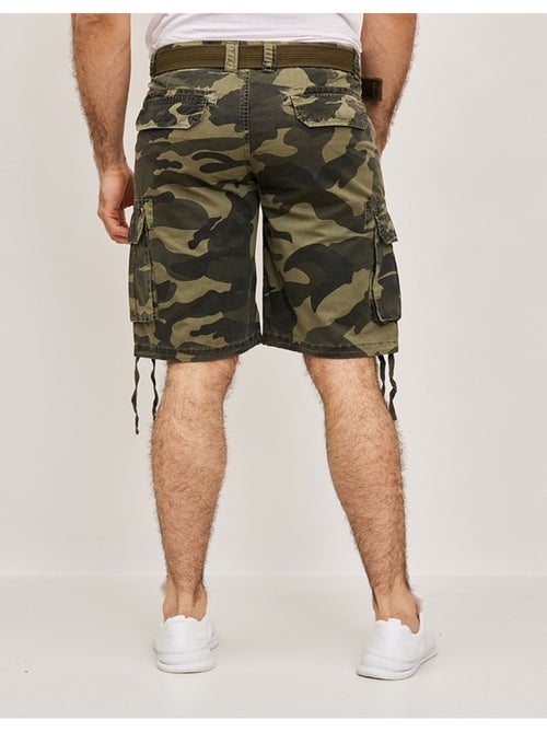 Bermuda Militaire Cargo Kebello - Kiabi