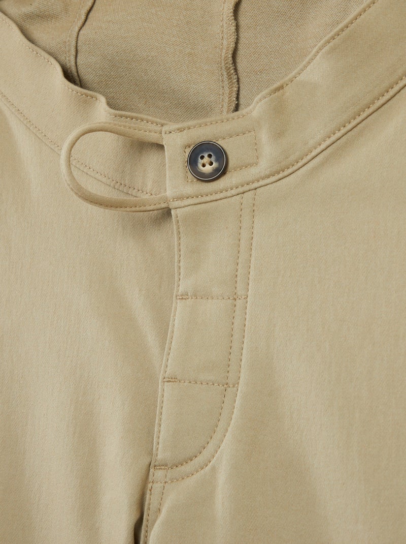 Bermuda molleton - So Easy beige - Kiabi