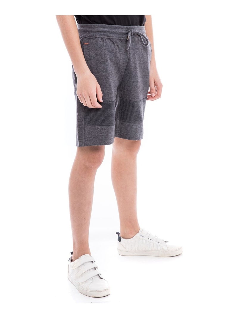 Bermuda molleton BANOON garçon Gris clair - Kiabi