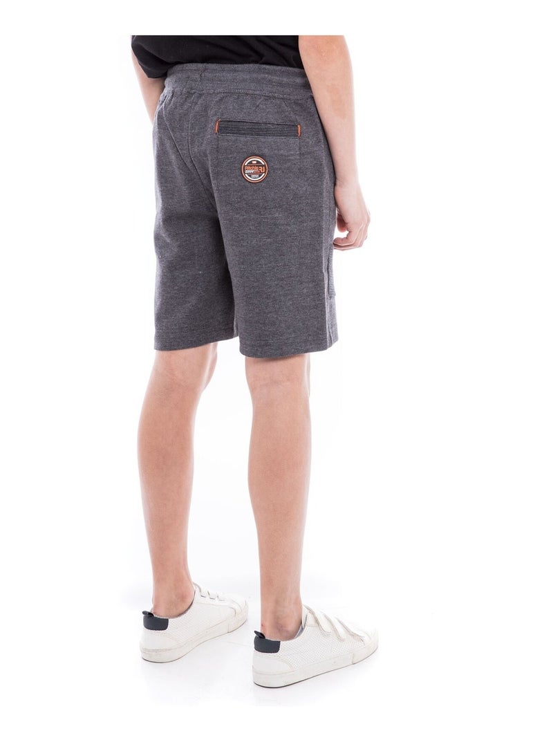 Bermuda molleton BANOON garçon Gris foncé - Kiabi