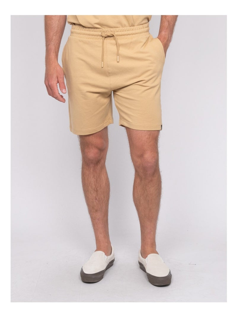 Bermuda molleton BELGAMY Beige - Kiabi