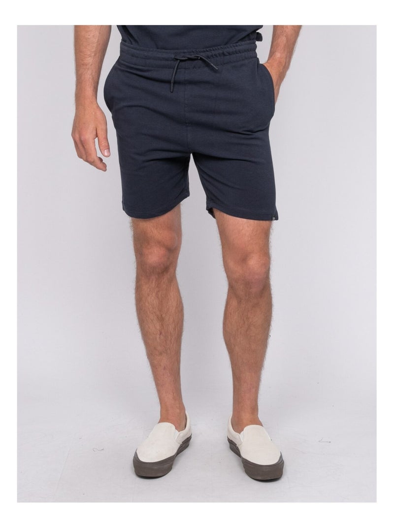 Bermuda molleton BELGAMY Bleu marine - Kiabi