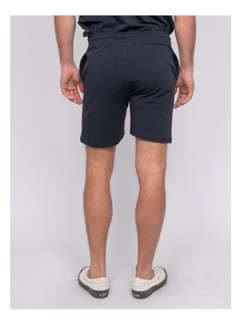 Bermuda molleton BELGAMY Bleu marine - Kiabi