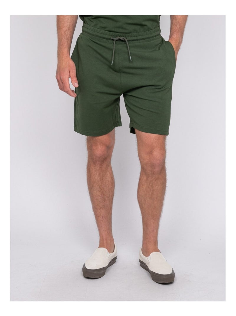 Bermuda molleton BELGAMY Kaki - Kiabi