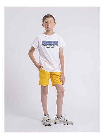 Bermuda molleton BIDMIN garçon