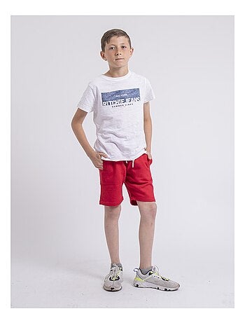 Bermuda molleton BIDMIN garçon