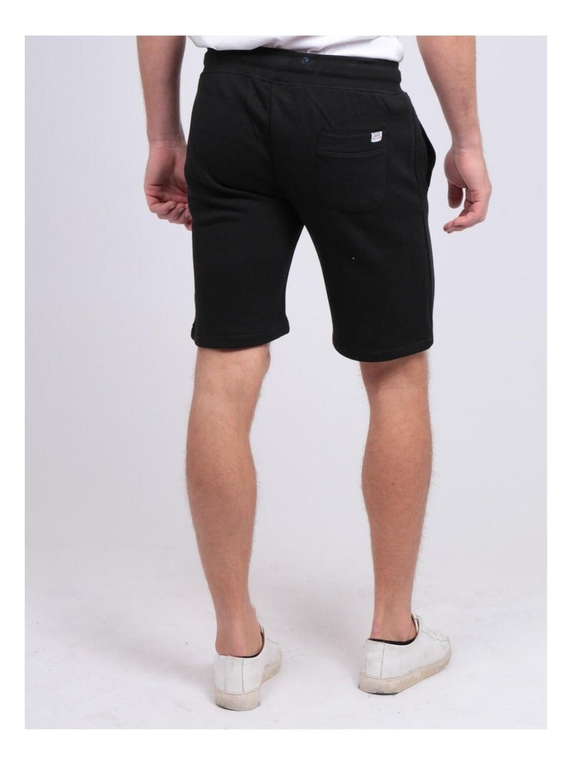 Bermuda molleton BIDMIN Noir - Kiabi