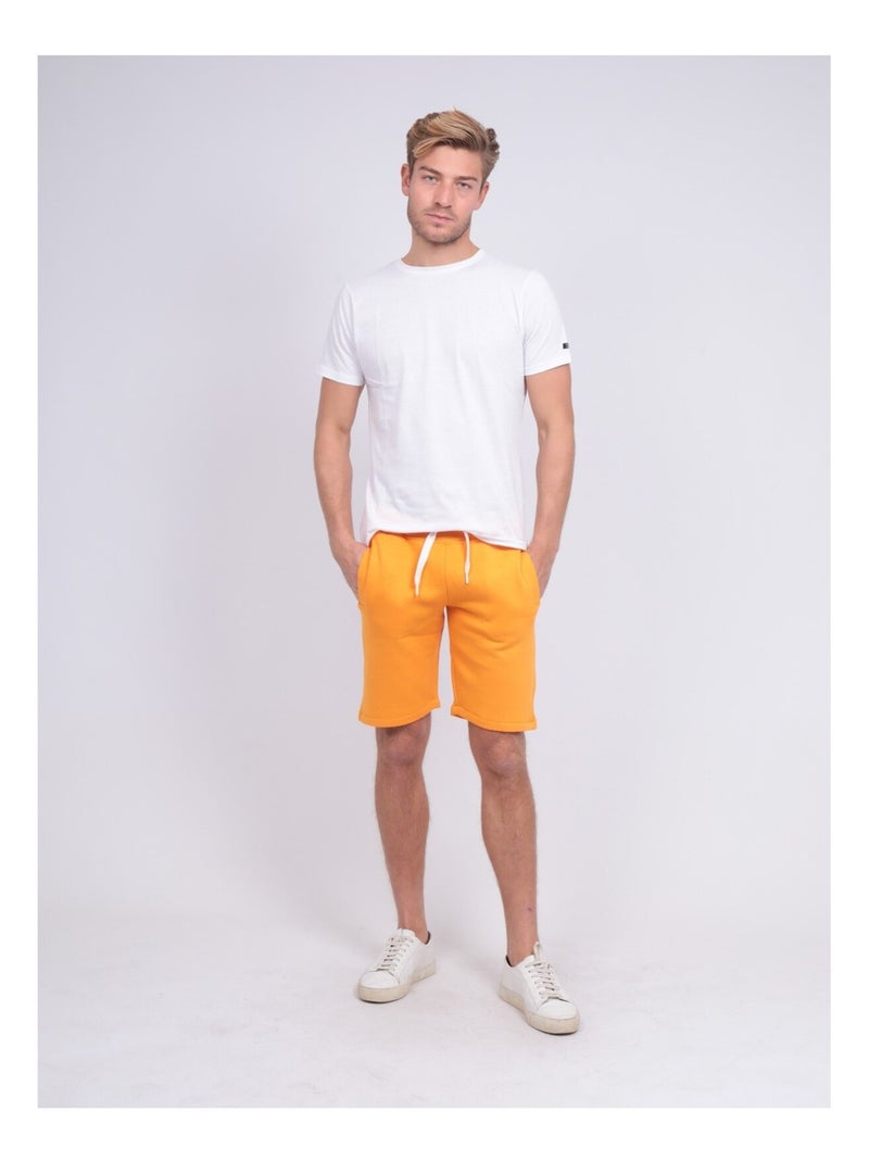 Bermuda molleton BIDMIN Orange - Kiabi