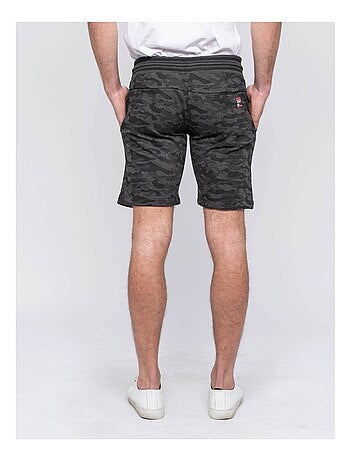 Bermuda molleton motif militaire BANVOU