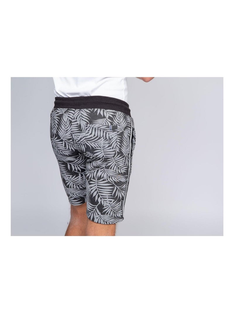 Bermuda molleton motifs BENDORF Gris foncé - Kiabi