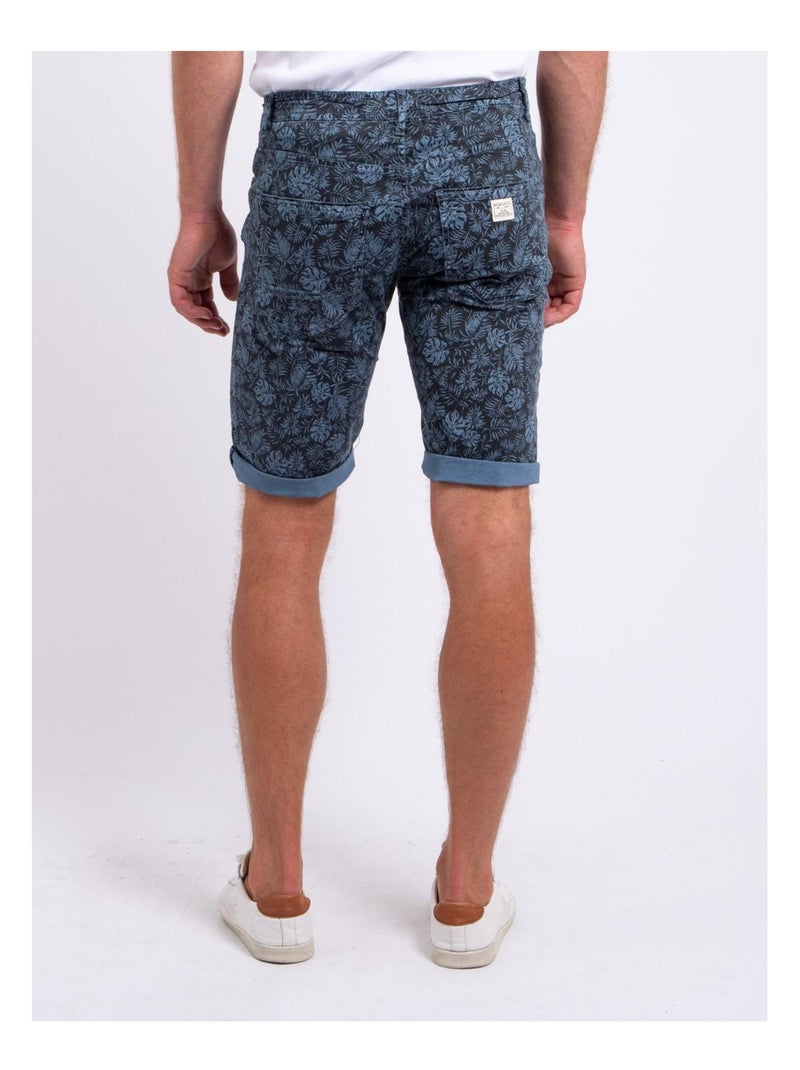 Bermuda motifs BANEM Bleu - Kiabi