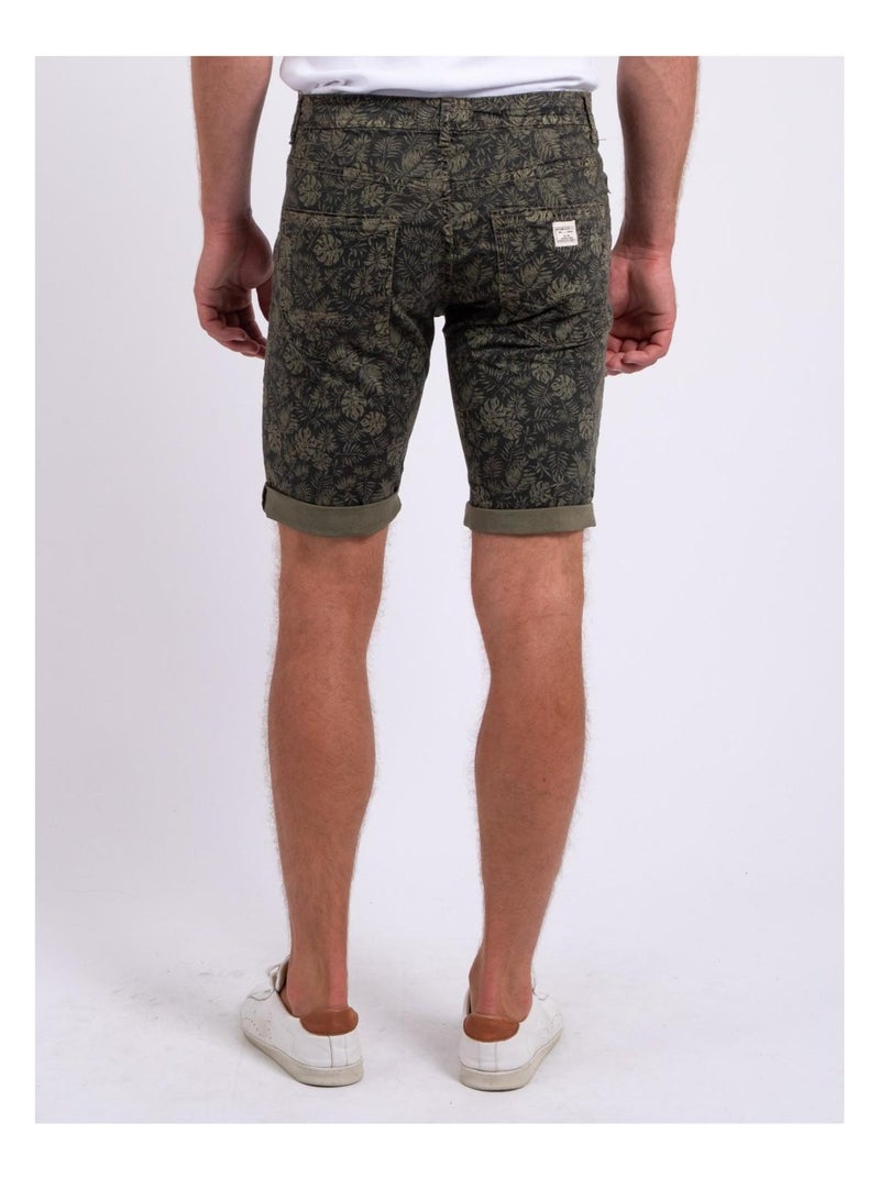 Bermuda motifs BANEM Kaki - Kiabi