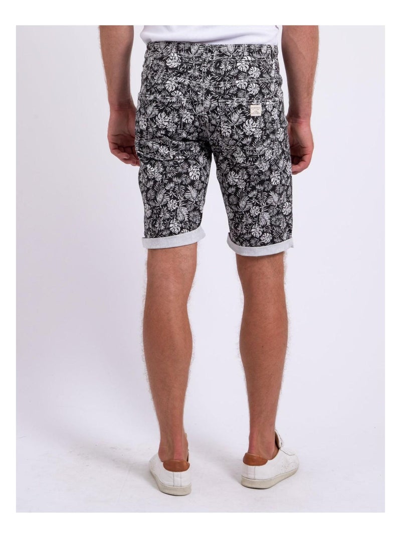 Bermuda motifs BANEM Noir - Kiabi