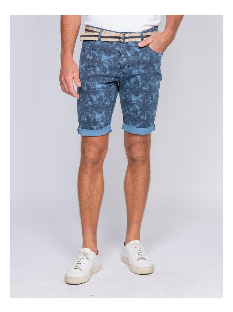 Bermuda motifs BANOL Bleu - Kiabi