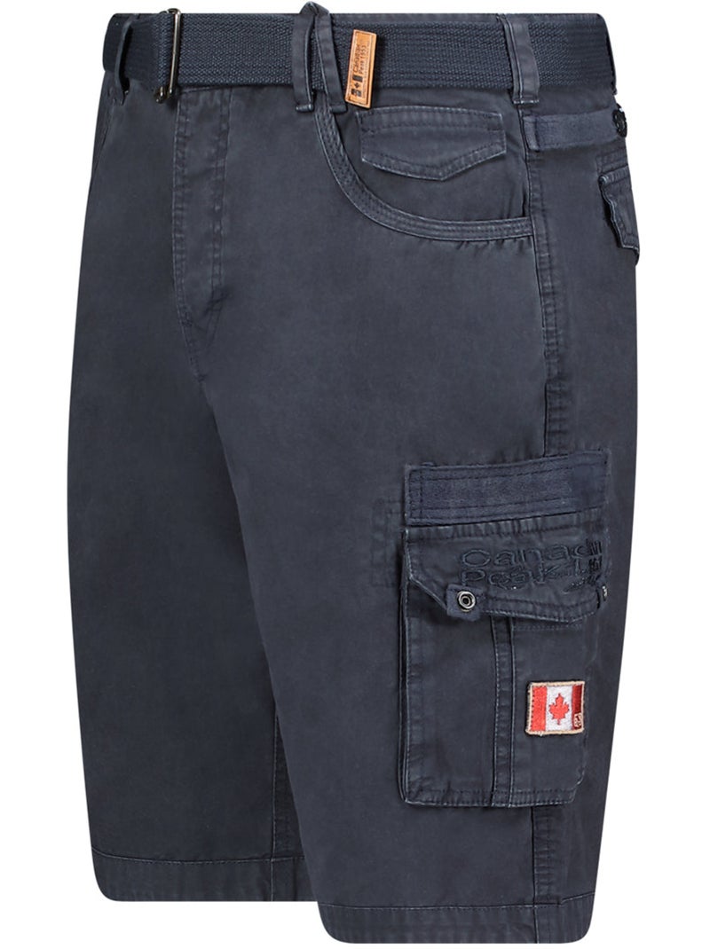 Bermuda multipoches panoplieak – canadian peak Bleu marine - Kiabi