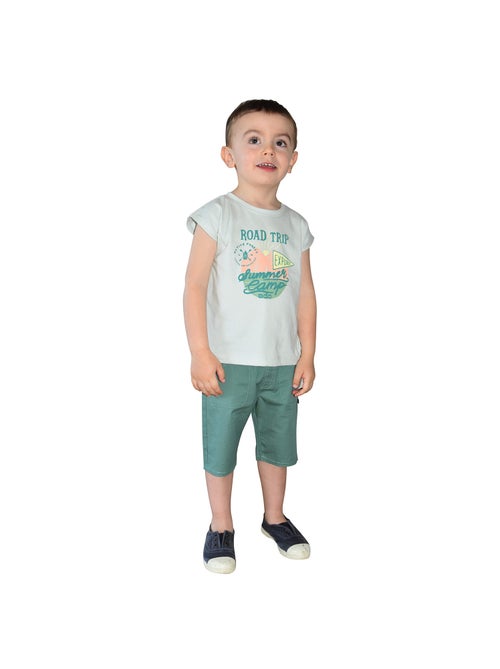 BERMUDA NANDO TWILL ENFANT - Kiabi