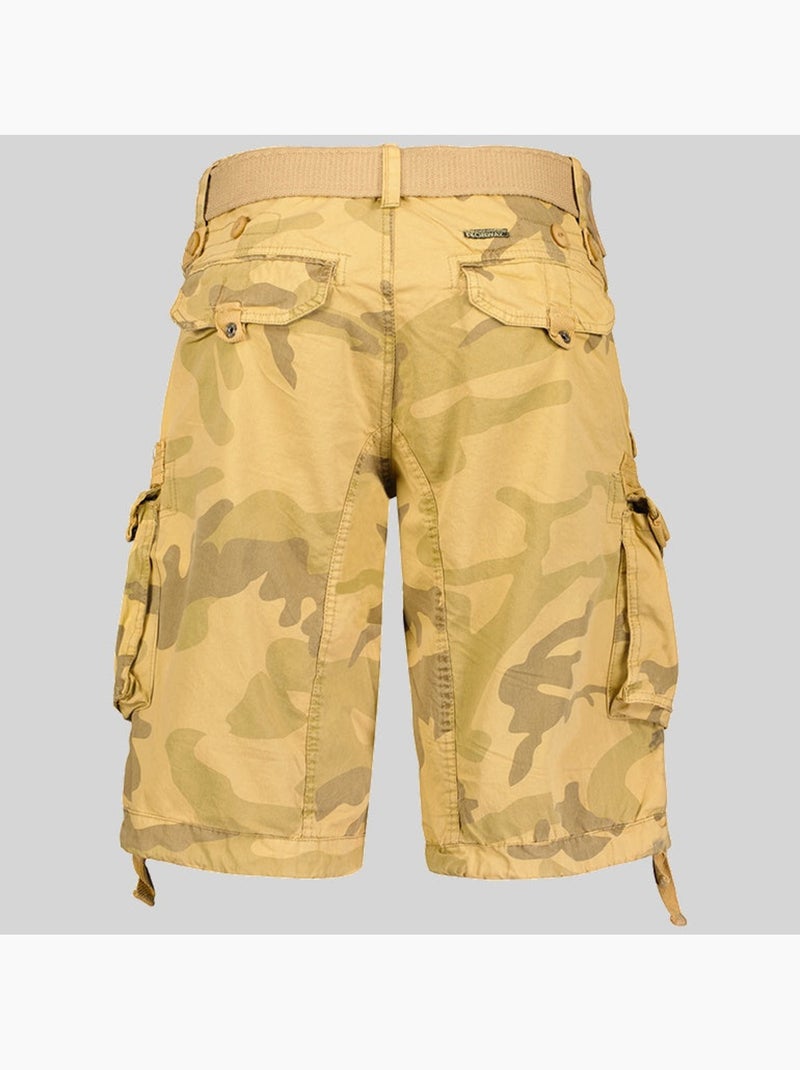 Bermuda panoramique camo – geographical norway Beige sable - Kiabi
