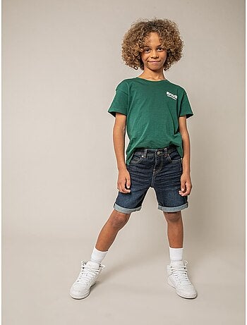 Bermuda regular garçon en jean 'Deeluxe'