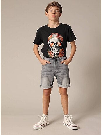 Bermuda regular garçon en jean 'Deeluxe'