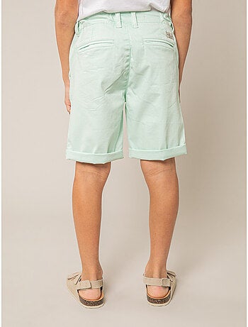 Bermuda regular garçon en toile de coton 'Deeluxe'