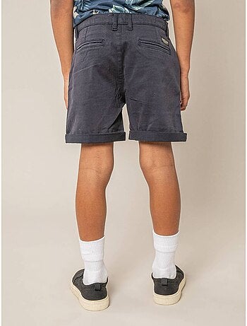 Bermuda regular garçon en toile de coton 'Deeluxe'