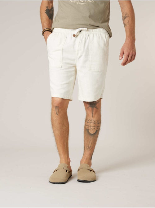 Bermuda rEgular homme en coton 'Deeluxe' - Kiabi