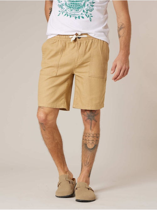Bermuda rEgular homme en coton 'Deeluxe' - Kiabi