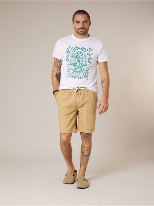 Bermuda rEgular homme en coton 'Deeluxe' - Kiabi