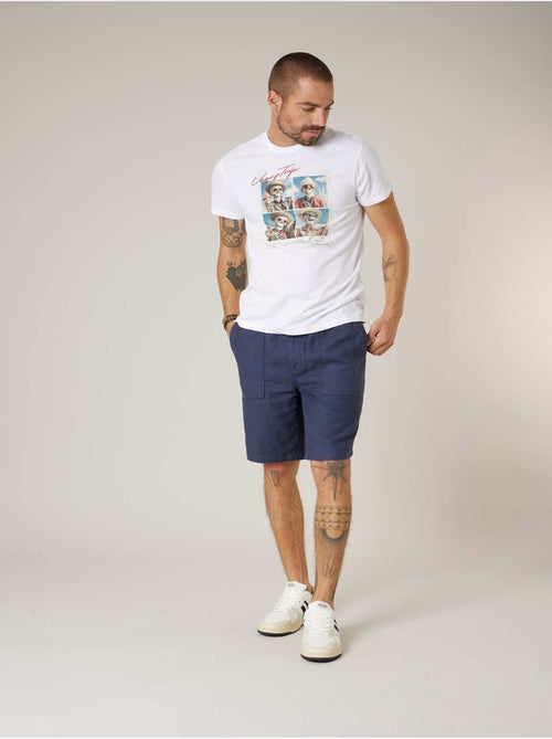 Bermuda rEgular homme en coton 'Deeluxe' - Kiabi