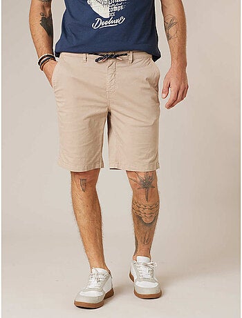 Bermuda régular homme en coton stretch 'Deeluxe'