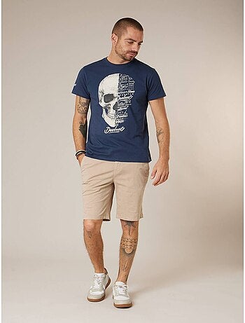 Bermuda régular homme en coton stretch 'Deeluxe'