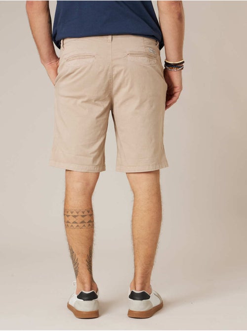 Bermuda régular homme en coton stretch 'Deeluxe' - Kiabi