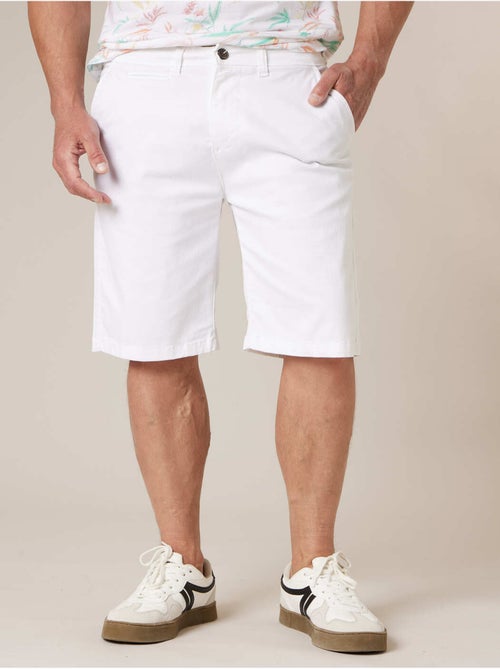 Bermuda regular homme en coton stretch 'Deeluxe' - Kiabi