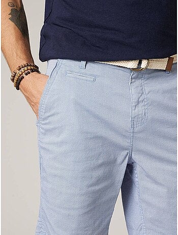 Bermuda régular homme en coton stretch 'Deeluxe'