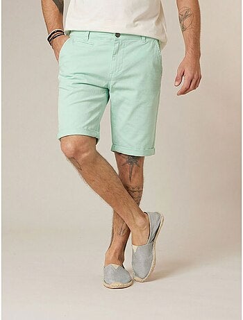 Bermuda regular homme en coton stretch 'Deeluxe'