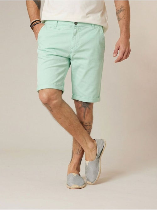 Bermuda regular homme en coton stretch 'Deeluxe' - Kiabi