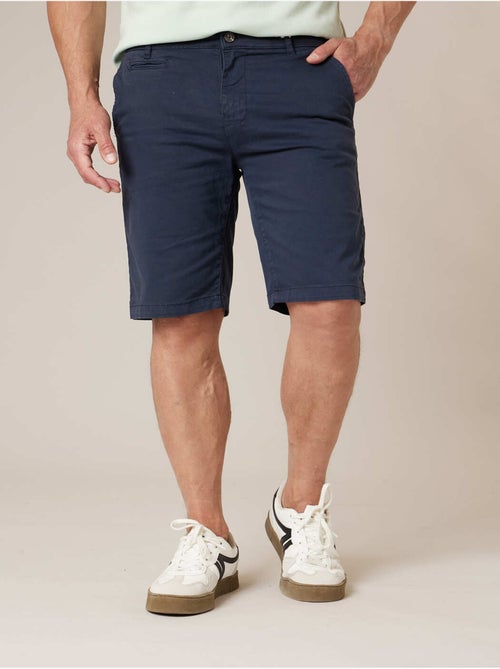 Bermuda regular homme en coton stretch 'Deeluxe' - Kiabi