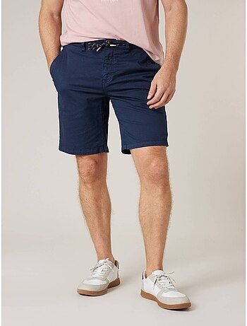 Bermuda régular homme en coton stretch 'Deeluxe'