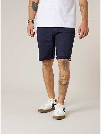 Bermuda régular homme en coton stretch 'Deeluxe'