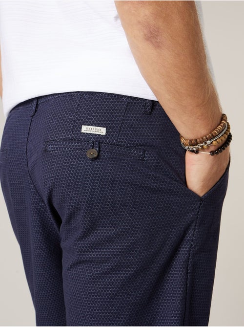 Bermuda régular homme en coton stretch 'Deeluxe' - Kiabi