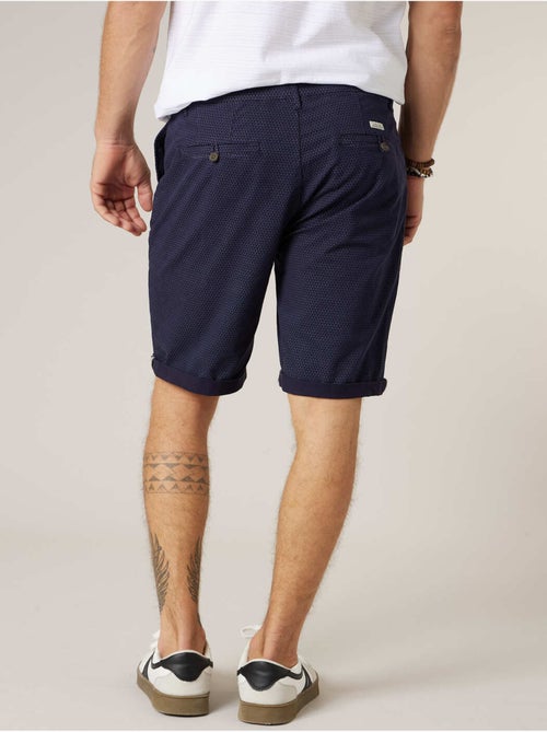 Bermuda régular homme en coton stretch 'Deeluxe' - Kiabi