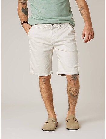 Bermuda regular homme en coton stretch 'Deeluxe'