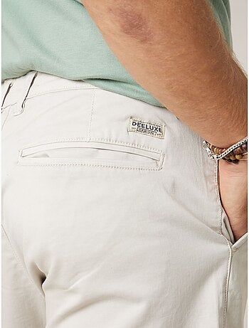 Bermuda regular homme en coton stretch 'Deeluxe'