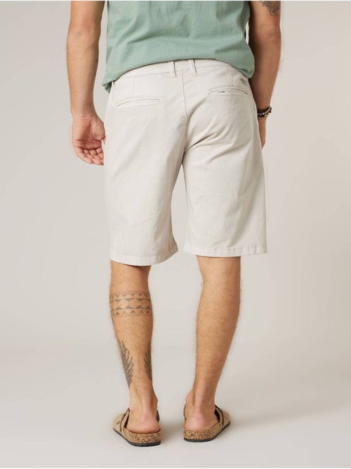 Bermuda regular homme en coton stretch 'Deeluxe' - Kiabi