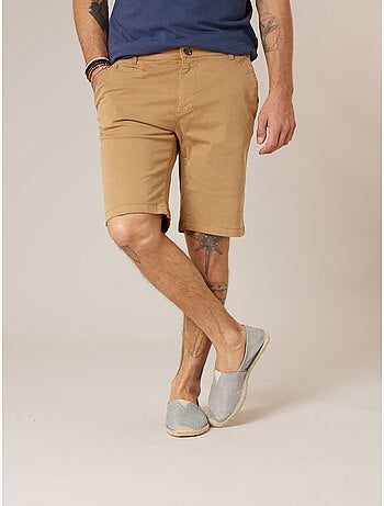 Bermuda regular homme en coton stretch 'Deeluxe'