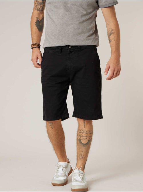 Bermuda regular homme en coton stretch 'Deeluxe' - Kiabi