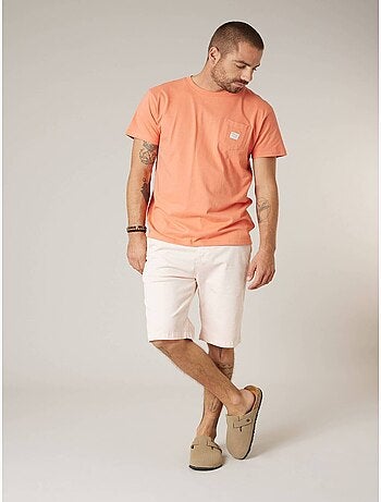 Bermuda regular homme en coton stretch 'Deeluxe'