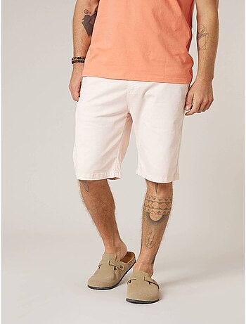 Bermuda regular homme en coton stretch 'Deeluxe'
