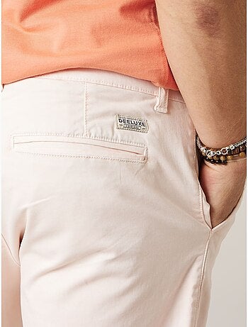 Bermuda regular homme en coton stretch 'Deeluxe'